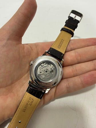 Orient Bambino Sun & Moon 41,5mm Otomatik Erkek Kol Saati RA-AK0807R30B