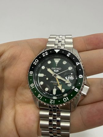Seiko 5 Sports GMT 42,5mm Otomatik Erkek Kol Saati SSK035K