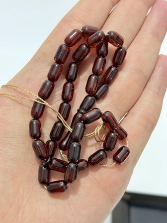 Doğal Kaya Damla Kehribar Tesbih 33lük 11,55 Gram K016