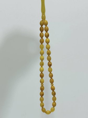 Doğal Kaya Damla Kehribar Tesbih 33lük 13,80 Gram K020