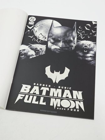 Batman Full Moon #4 Cover A Regular Stevan Subic Glow-In-The-Dark Cover İngilizce Çizgi Roman