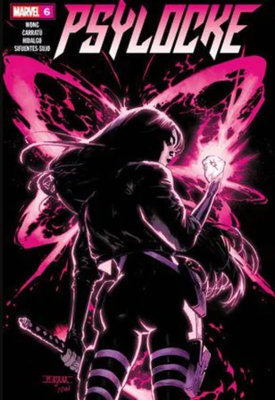 Psylocke #6 İngilizce Çizgi Roman