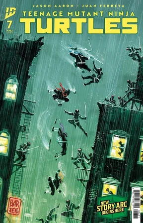 Teenage Mutant Ninja Turtles 2024 #7 Cover C Ferreyra İngilizce Çizgi Roman