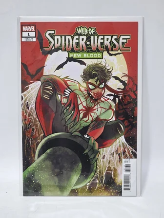 Web of Spider-Verse New Blood #1 Lucas Werneck Variant İngilizce Çizgi Roman
