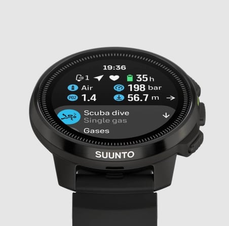 Suunto Ocean All Black Dalış Bilgisayarı DW223