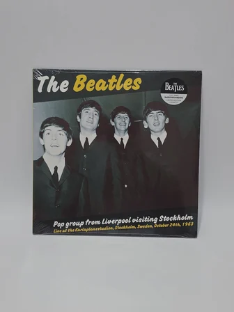 The Beatles ‎– Pop Group From Liverpool Visiting Stockholm LP Plak 