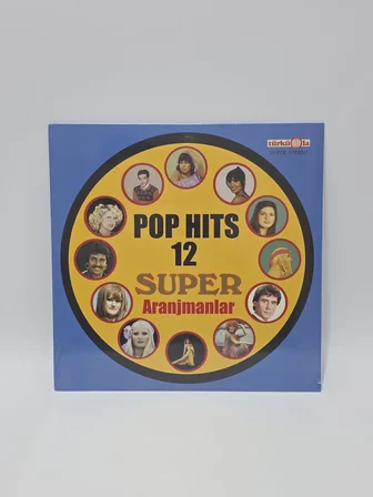 Pop Hits 12. Super Aranjmanlar LP Plak