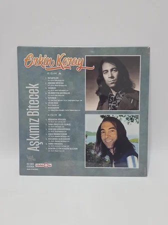 Erkin Koray - Aşkımız Bitecek LP Plak