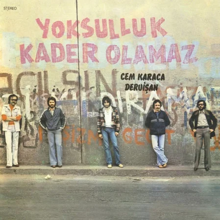 Cem Karaca Dervişan - Yoksulluk Kader Olamaz LP Plak