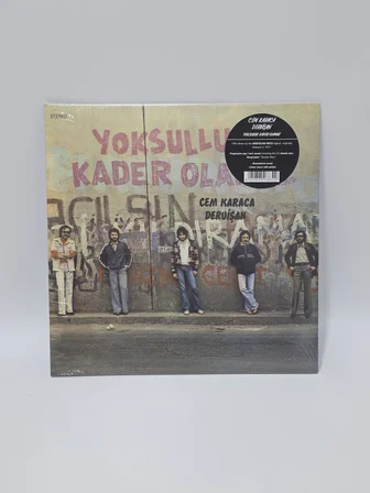 Cem Karaca Dervişan - Yoksulluk Kader Olamaz LP Plak
