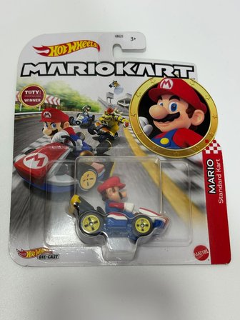 Hot Wheels GBG25 Mario Kart Mario Standard Kart