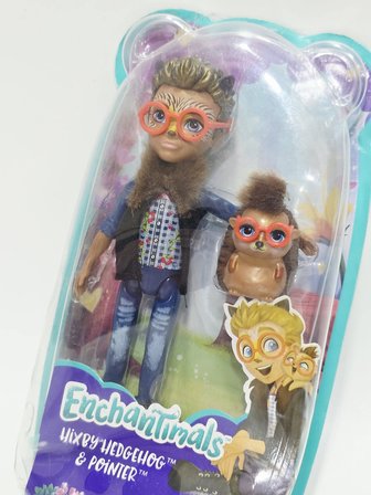Enchantimals Popüler Karakter Bebekler - Kirpi Hixby Bebeği FJJ22