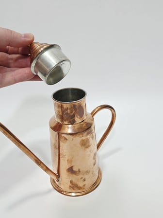 Gemlik El Yapımı Bakır Yağdanlık 500ml