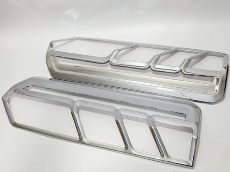 Ford Transit Arka Stop Çerçeve Takımı Krom 