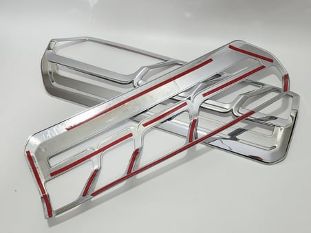 Ford Transit Arka Stop Çerçeve Takımı Krom 