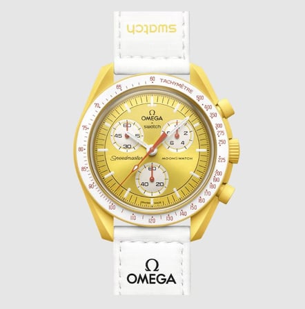 Omega X Swatch Bioceramic Moonswatch Mission To The Sun Kol Saati