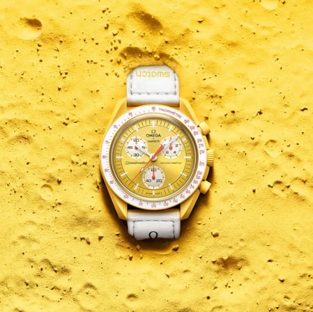 Omega X Swatch Bioceramic Moonswatch Mission To The Sun Kol Saati