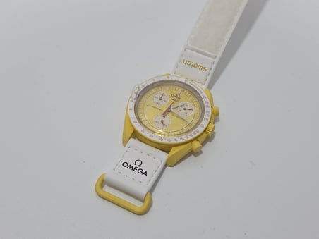 Omega X Swatch Bioceramic Moonswatch Mission To The Sun Kol Saati