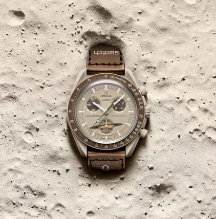 Omega X Swatch Bioceramic Moonswatch Mission To Saturn Kol Saati