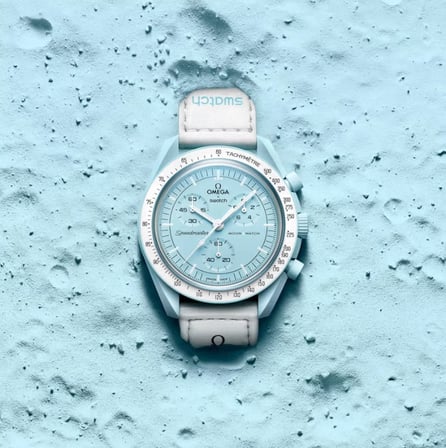 Omega X Swatch Bioceramic Moonswatch Mission To Uranus Kol Saati