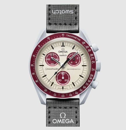 Omega X Swatch Bioceramic Moonswatch Mission To Pluto Kol Saati
