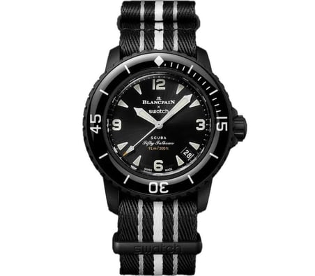 Swatch x Blancpain Ocean Of Storms Kol Saati
