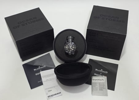 Swatch x Blancpain Ocean Of Storms Kol Saati