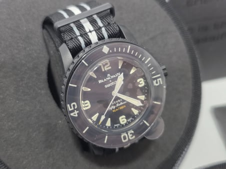 Swatch x Blancpain Ocean Of Storms Kol Saati