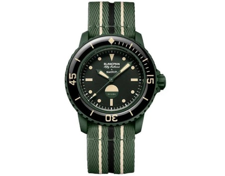 Swatch x Blancpain Green Abyss Kol Saati
