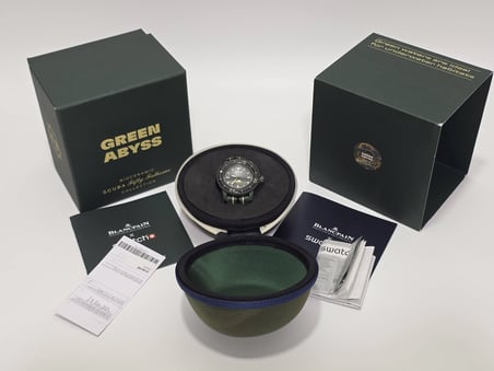 Swatch x Blancpain Green Abyss Kol Saati