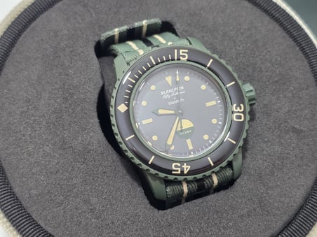 Swatch x Blancpain Green Abyss Kol Saati