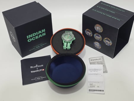 Swatch x Blancpain Indian Ocean Kol Saati