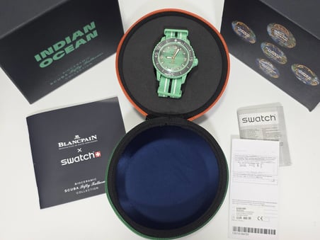 Swatch x Blancpain Indian Ocean Kol Saati