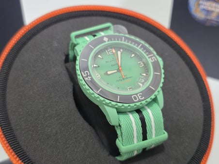 Swatch x Blancpain Indian Ocean Kol Saati