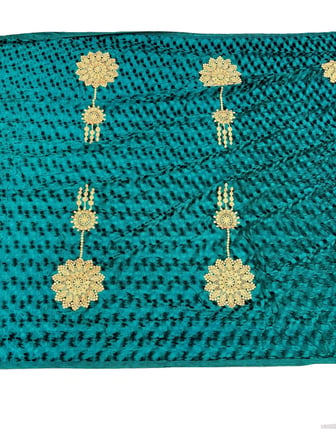 Nakış İşlemeli Kadife Elbiselik Kumaş 500x150cm 002