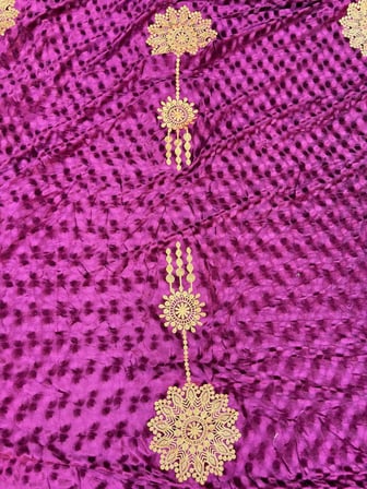 Nakış İşlemeli Kadife Elbiselik Kumaş 500x150cm 003