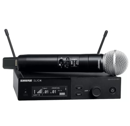 Shure SLXD24E/B58 Kablosuz Vokal Mikrofon Seti