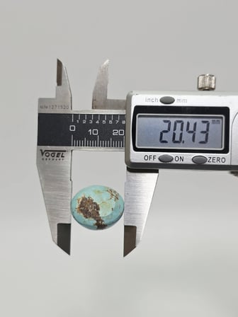 Doğal İran Nişabur Firuze (Turkuaz) Taşı 34,1 Karat - 6,8 Gram T264