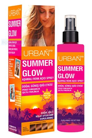 Summer Glow Aşamalı Renk Açıcı Sprey 150 ml