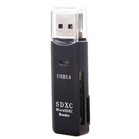 2in1 Usb 3.0 Micro Sd Hafıza Kartı - Tf Kart Okuyucu Hub Adaptör Veri Aktarıcı (5047)