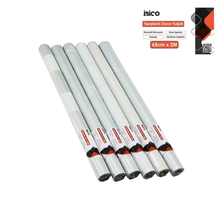 2MT X 45CM BUZ DESEN TEZGAH ÜSTÜ FOLYO STİCKER - DUVAR KAĞIT KENDİNDEN YAPIŞKANLI - EKO DEKORASYON -