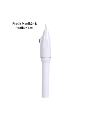 Taşınabilir Profesyonel Manikür Pedikür Seti