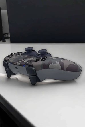 PS4 Oyun Kolu Kamuflaj Desenli Joystick
