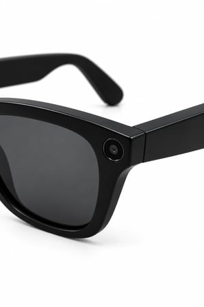 Kameralı Akıllı Güneş Gözlüğü Smart Glasses Anı Kaydetme