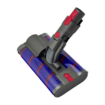 Dyson İle Uyumlu V7, V8, V10, V11, V15 Süpürge Çiftli Yumuşak Rulo Fırçalı Başlık