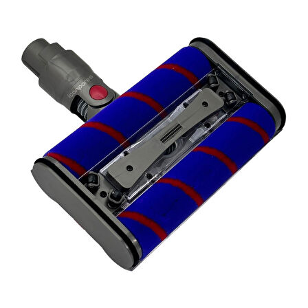 Dyson İle Uyumlu V7, V8, V10, V11, V15 Süpürge Çiftli Yumuşak Rulo Fırçalı Başlık