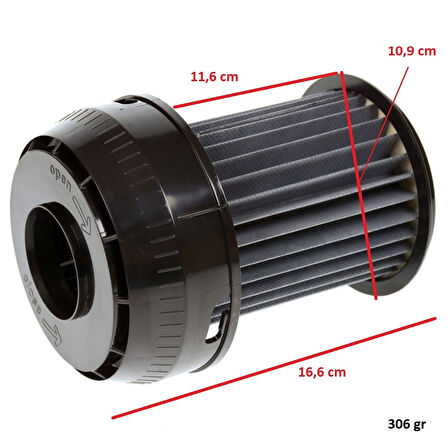 Bosch İle Uyumlu 649841 62232 BGS6PRO2 Roxx'x BGS6225GB BGS6SIL1 Elektrikli Süpürge Silindir Filtre