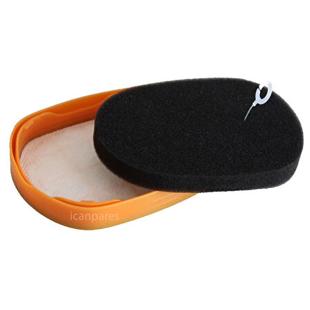 Philips İle Uyumlu 300000519471 CP0663 FC 6823 6802 6904 XC 8049 7043 Süpürge Hazne Filtresi Turuncu