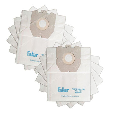 Fakir İle Uyumlu Prestige 2000, Prestige TS 2400 Hepa Süpürge Kağıt Toz Torbası