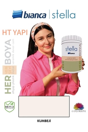 Stella Su Bazlı Saf Akrilik Yeni Nesil Dönüşüm Boyası